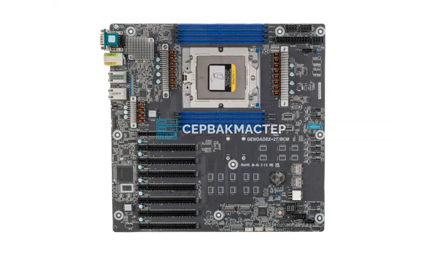 Материнская плата ASRock Rack GENOAD8X-2T/BCM EEB SP5 8 DIMM DDR5 — купить в СервакМастер