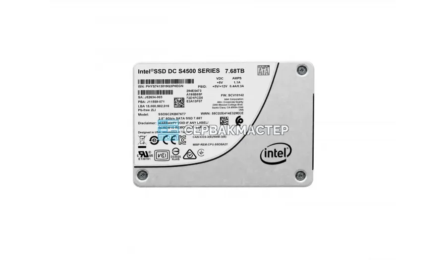 SSD-накопитель Samsung PM897a 3.84TB 2.5" SATA 6Gb/s [MZ7L33T8HENA-00A07/00B07]