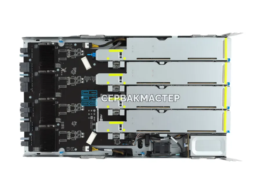 ASUS ESC N8A-E12 — 8-GPU сервер на NVIDIA HGX H100 SXM 80GB (640 ГБ HBM3)