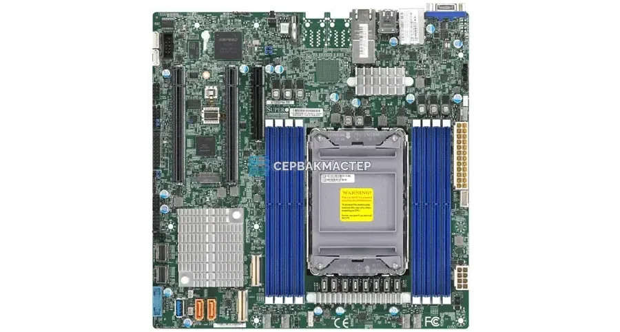 ASRock Rack SIENAD8UD3 — материнская плата Deep Micro-ATX, SP6, 8 DIMM — купить в СервакМастер