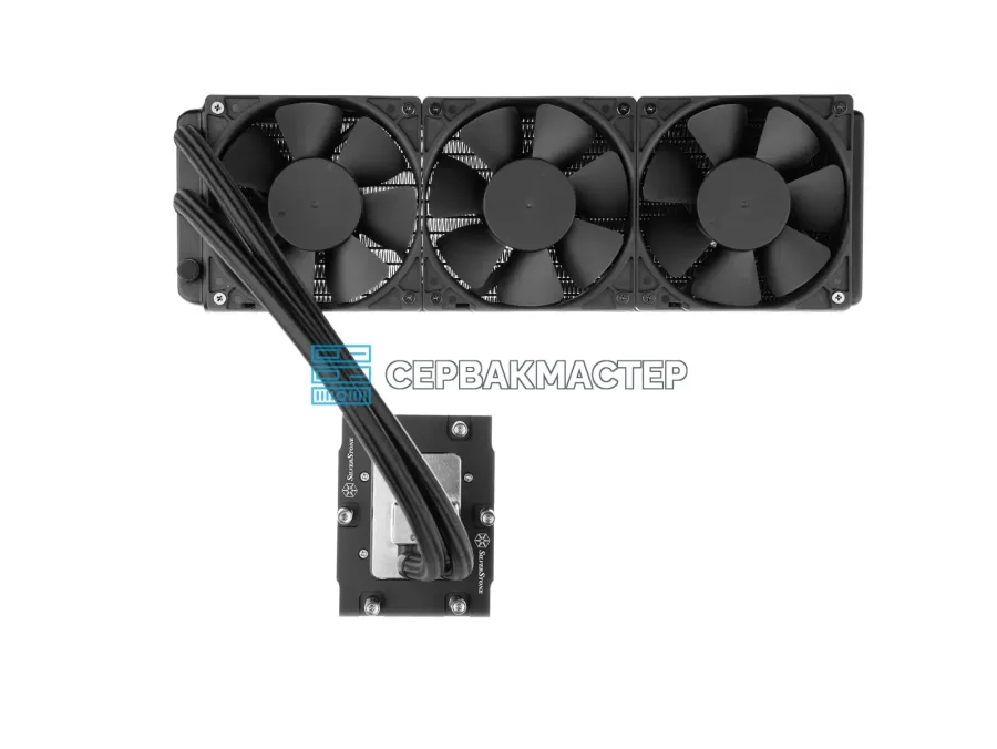 Жидкостное охлаждение SilverStone XE360-SP5 (SST-XE360-SP5) для AMD SP5, радиатор 360 мм