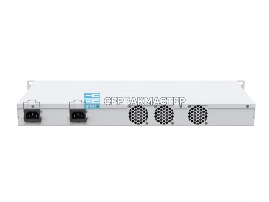 Управляемый коммутатор MikroTik CRS326-24S+2Q+RM: 24x SFP+ 10 Гбит/с и 2x QSFP+ 40 Гбит/с, RouterOS