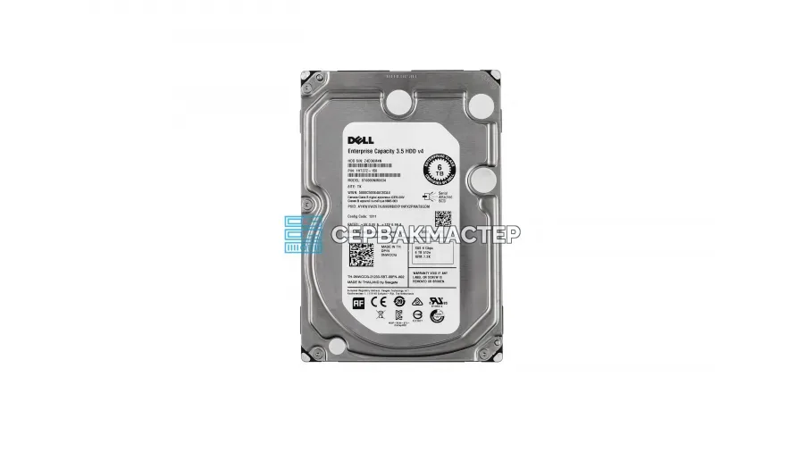 Жесткий диск Seagate Enterprise Capacity v4 6TB SAS 12Gb/s ST6000NM0034 — купить в СервакМастер