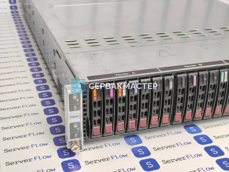 Блейд-сервер Supermicro SuperServer 2028TP-HTR-SIOM 2U, 4 узла, 8x Xeon E5-2699v4, 4 ТБ DDR4, 24x SSD 1.92 ТБ
