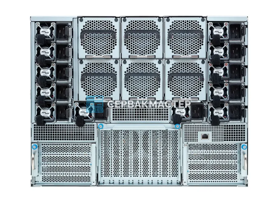 GIGABYTE G894-SD1-AAX5 — 8U GPU-сервер с 8× NVIDIA B200 SXM 180GB (1440 ГБ HBM3e)