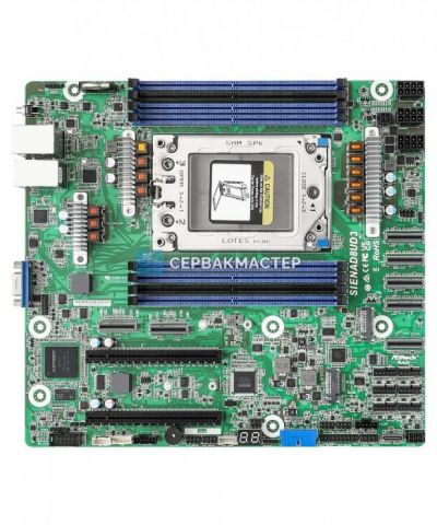 ASRock Rack SIENAD8UD3 — материнская плата Deep Micro-ATX, SP6, 8 DIMM — купить в СервакМастер