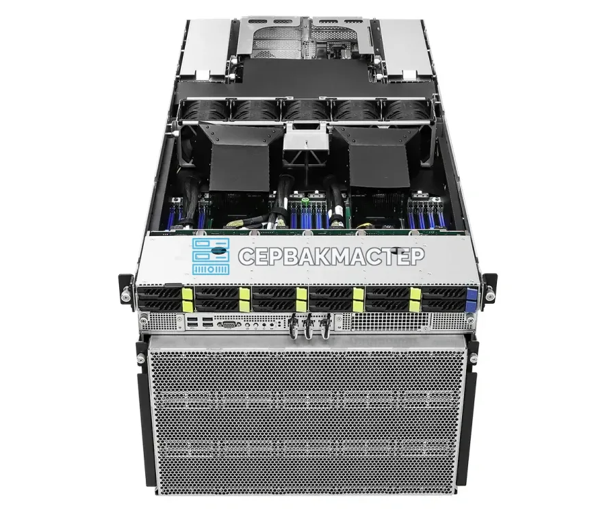 GPU-сервер ASRock Rack 8U8X-EGS2 SYN B200 на 8× NVIDIA B200 SXM 180GB
