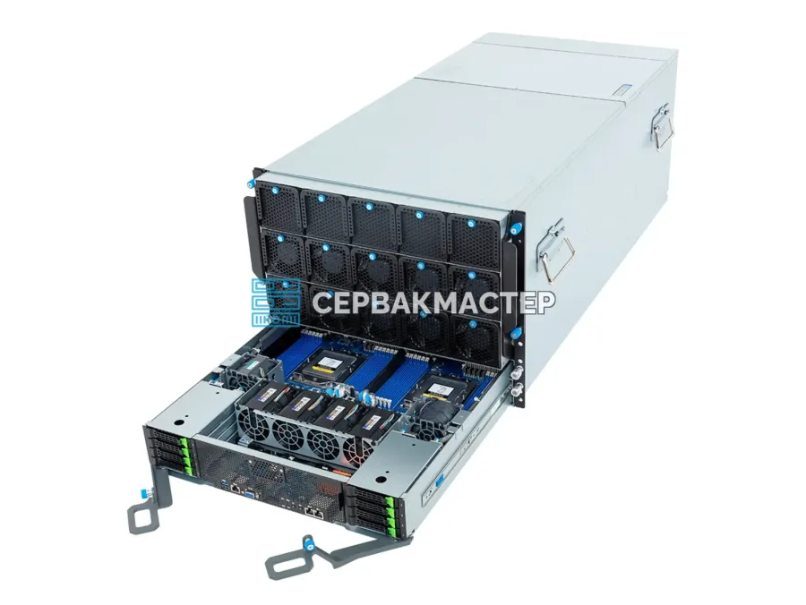 GIGABYTE G893-ZD1-AAX3 — GPU-сервер с 8× NVIDIA H200 SXM 141GB