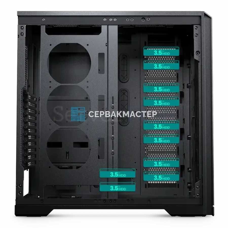 Корпус Phanteks Enthoo Pro 2 Server Edition (Full-Tower, 4LFF) [PH-ES620PC_BK02_RU]