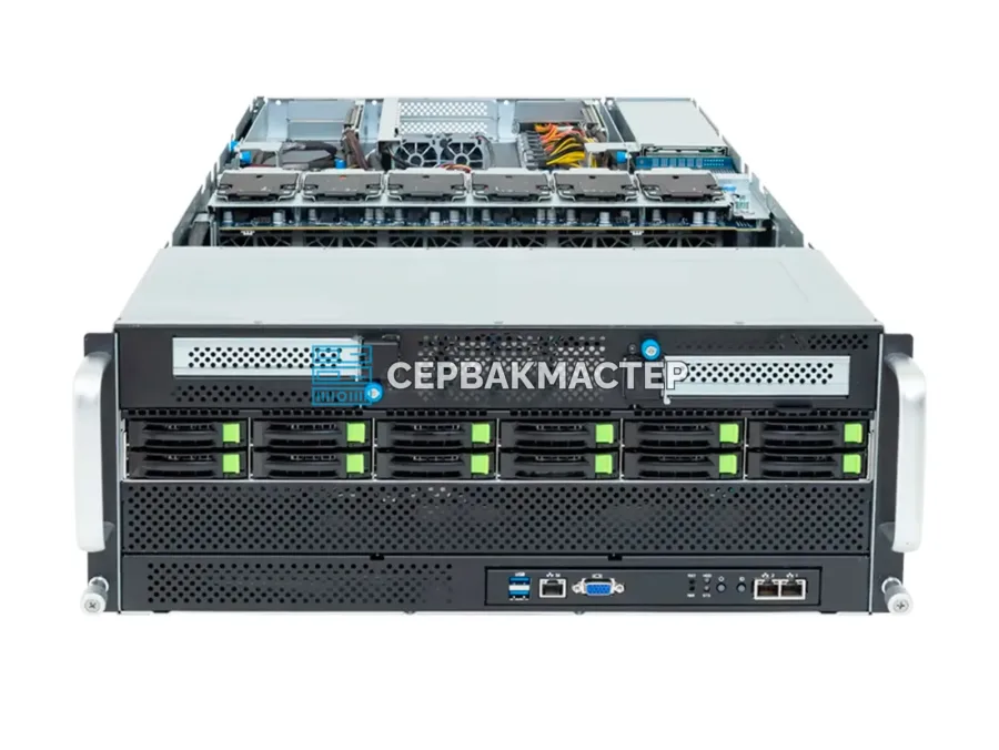 Сервер GIGABYTE G494-ZB4-AAP2 с 8x NVIDIA H200 NVL 141GB, 4U