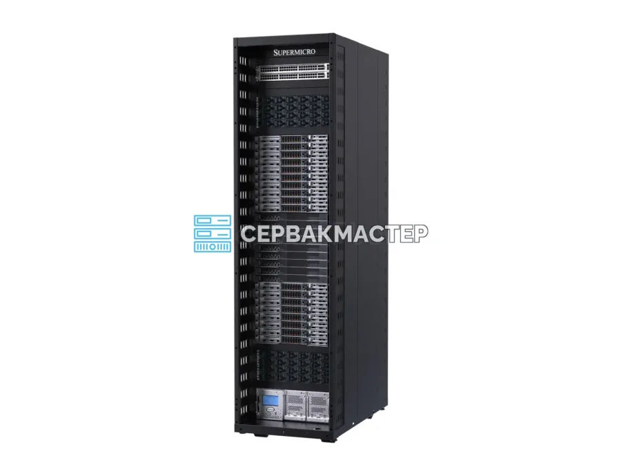 Supermicro NVIDIA GB300 NVL72 — стоечная AI-система, 72 GPU Blackwell Ultra [SRS-GB300-NVL72]