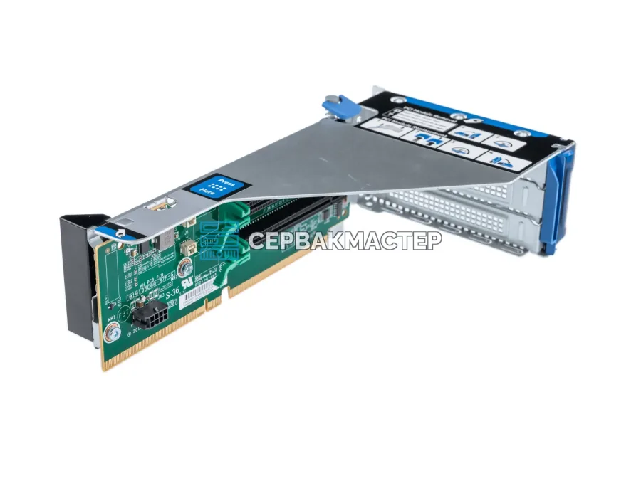 Райзер-карта HP Secondary Riser 2x PCI-E x16 для сервера HP DL380 G10 2U [826694-B21]