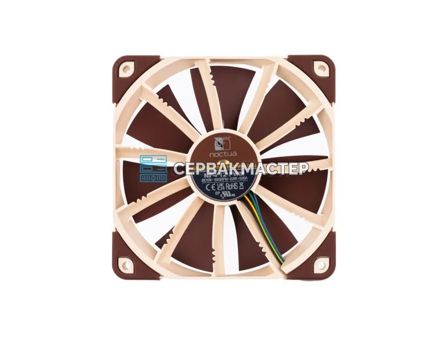 Вентилятор Noctua NF-F12 PWM 120mm для корпуса и радиатора