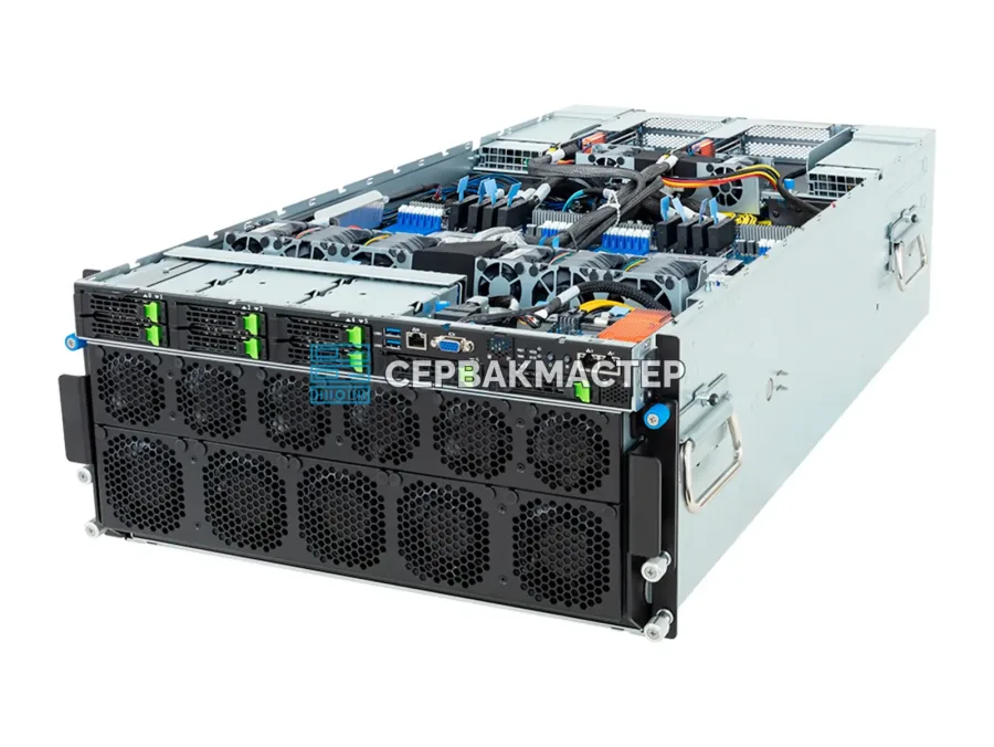 GIGABYTE G593-ZD1-AAX3 — GPU-сервер 5U на 8× NVIDIA H200 SXM 141GB