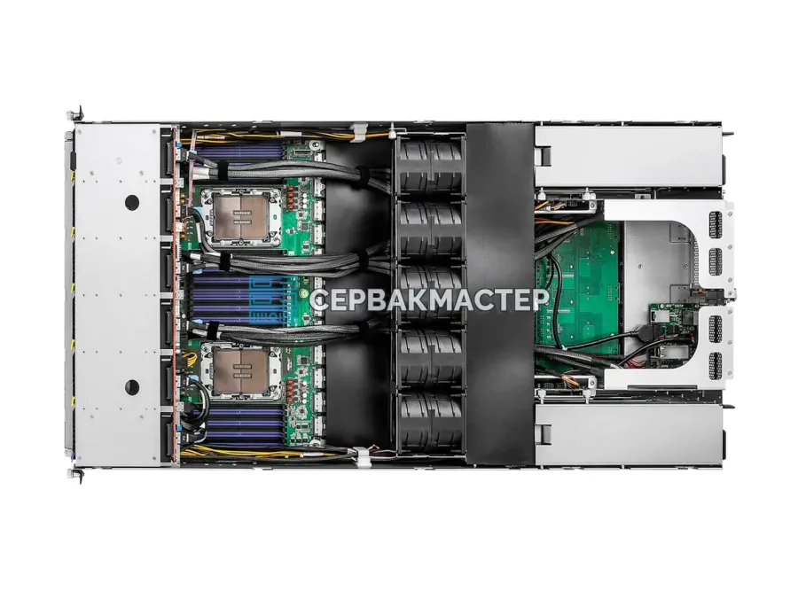 GPU-сервер ASRock Rack 6U8X-EGS2 SYN H100 (8× H100 SXM 80GB, 640 ГБ HBM3)