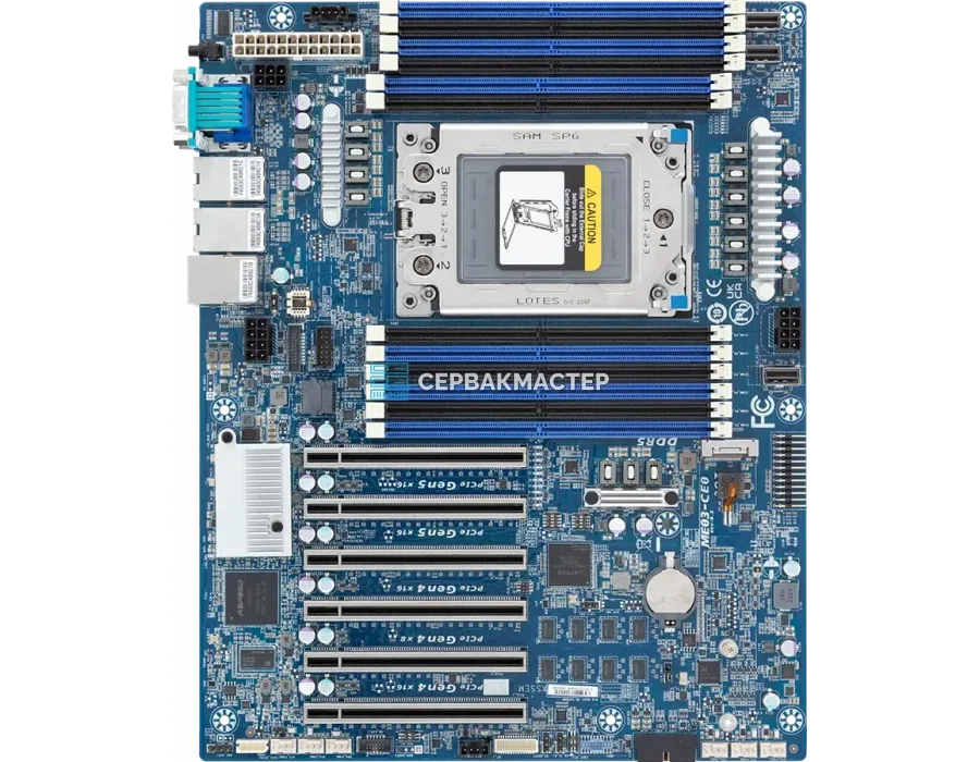 Материнская плата Supermicro X13SCH-LN4F (Micro-ATX, LGA1700, 4 DIMM) [MBD-X13SCH-LN4F] — купить в СервакМастер
