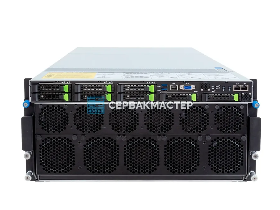 GIGABYTE G593-ZD1-AAX3 — GPU-сервер 5U на 8× NVIDIA H200 SXM 141GB