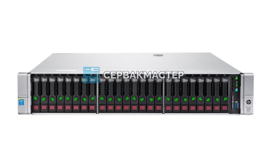 Сервер HP DL380G9 24SFF, 2x Xeon E5-2698v4, 128GB, 12x SSD 1.92TB