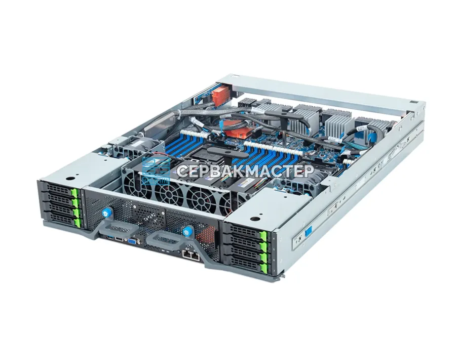 GPU-сервер GIGABYTE G893-SD1-AAX5 на 8× NVIDIA B200 SXM 180GB (8U, 1440 ГБ HBM3e)