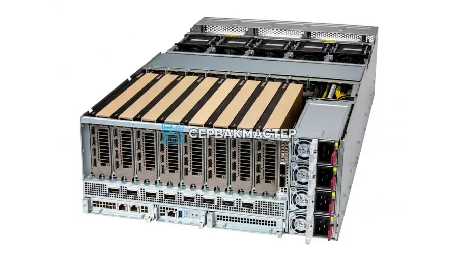NVIDIA DGX B300 с 8 ускорителями B300 SXM 288 ГБ и 2× Intel Xeon 6776P — купить в «СервакМастер»