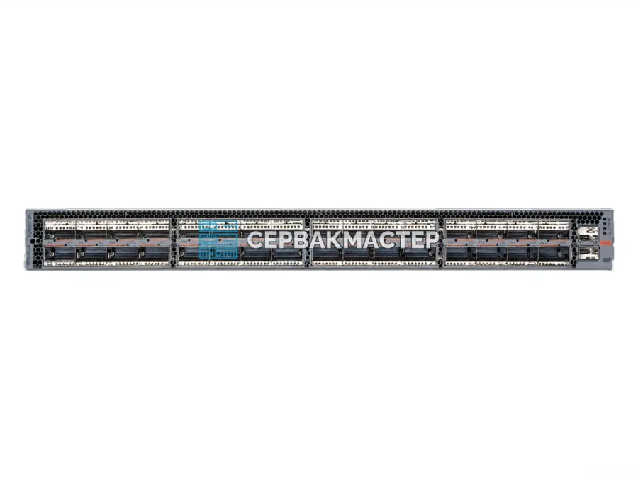 Коммутатор Arista DCS-7060DX5-64E-F: 32 порта QSFP-DD 800G, 2x SFP+ 10G, EOS