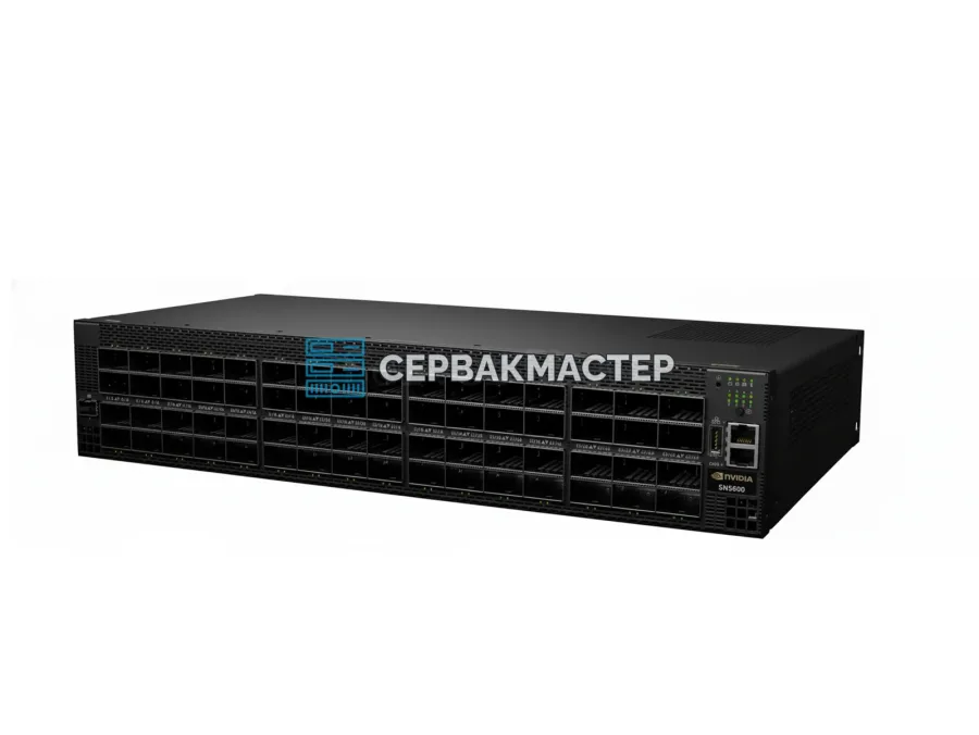Коммутатор NVIDIA SN5600 Spectrum-4: 64× OSFP 800G, 1× SFP28 [920-9N42F-00RI-7C0]
