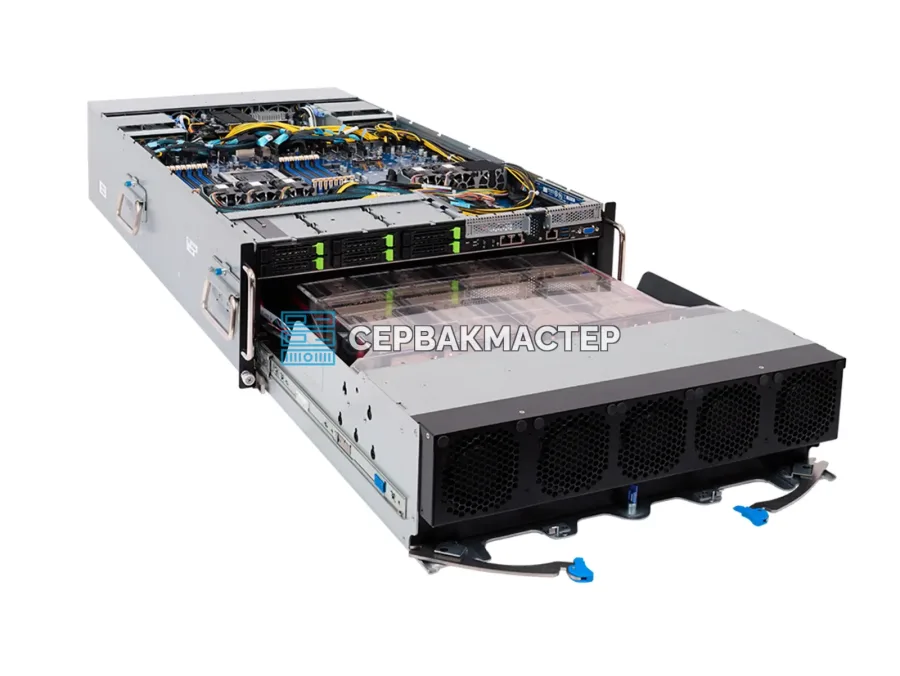 Сервер GIGABYTE G492-PD0 на 8× NVIDIA A100 SXM 80GB, 640 ГБ HBM2e