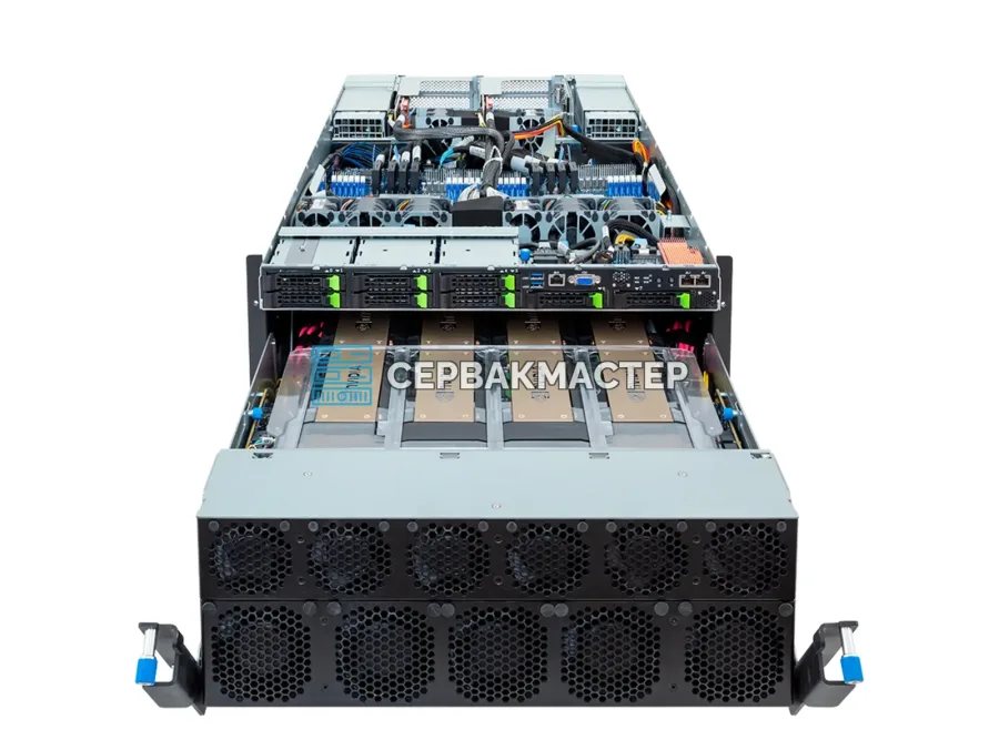 GIGABYTE G593-ZD1-AAX3 — GPU-сервер 5U на 8× NVIDIA H200 SXM 141GB