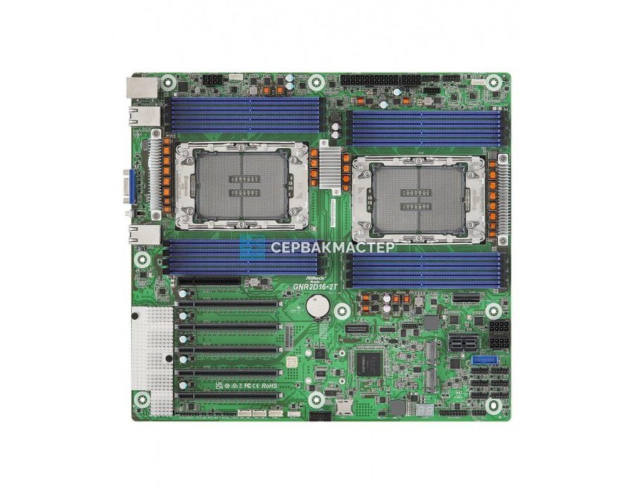 Материнская плата ASRock SPC621D8 (LGA4189, DDR4, 8 DIMM) — купить в СервакМастер