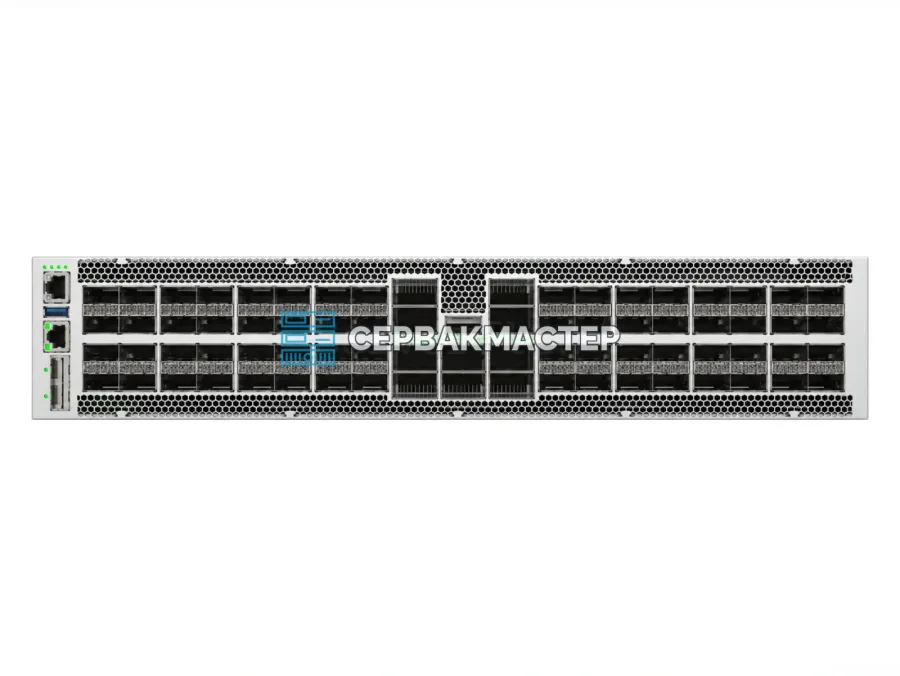 Коммутатор Arista DCS-7280R4-64QC-10PE-R: 64x QSFP 100G и 10x OSFP 800G, L3, EOS