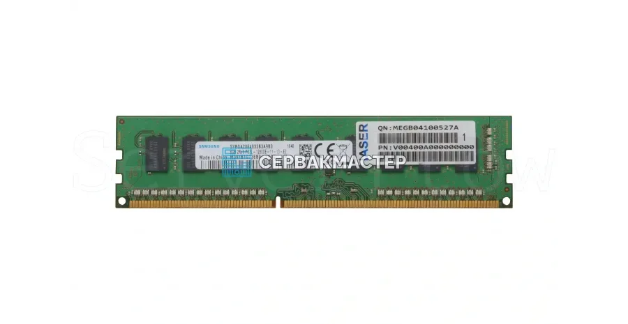 Модуль памяти Samsung 32GB DDR4 ECC UDIMM 2666MHz 2Rx8 [M391A4G43MB1-CTD] — купить в СервакМастер