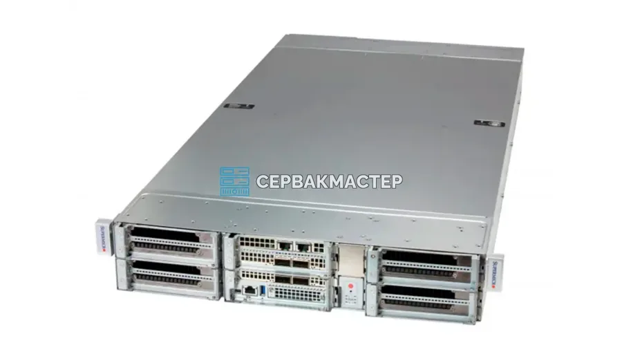 Купить AI-сервер Deepcool MATREXX 55 MESH: 3× NVIDIA RTX A5000 24 ГБ + AMD EPYC 7402 + 256 ГБ ECC — СервакМастер