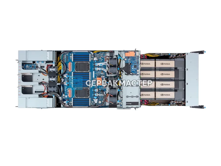 GIGABYTE G593-SD0-AAX1 — GPU-сервер 5U на 8× NVIDIA H100 SXM 80GB