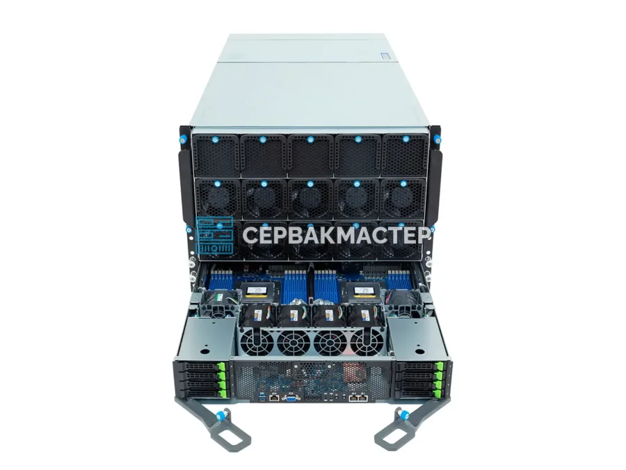 GIGABYTE G893-ZD1-AAX3 — GPU-сервер с 8× NVIDIA H200 SXM 141GB