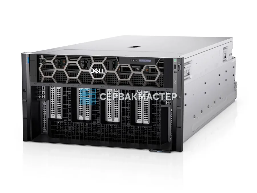 Сервер DELL PowerEdge XE9680 с 8× AMD Instinct MI300X 192GB (1536 ГБ HBM3)