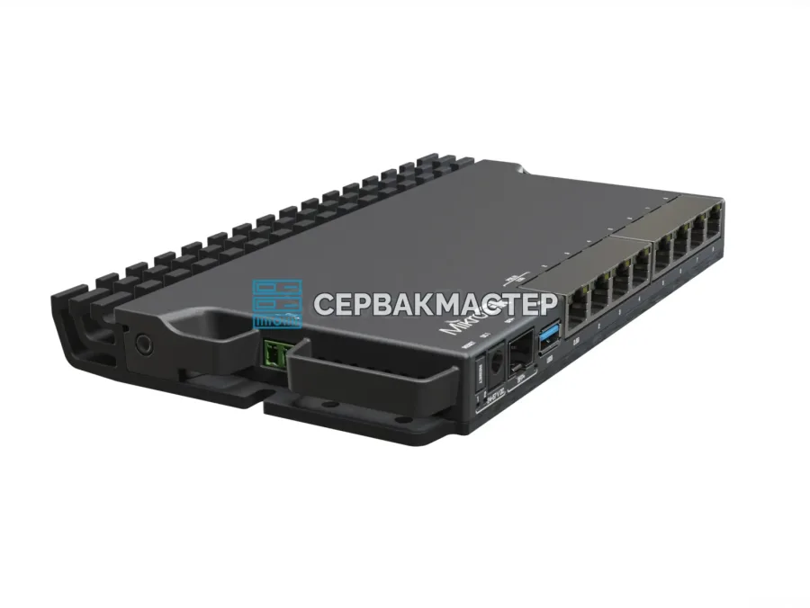 Управляемый коммутатор-маршрутизатор MikroTik RB5009UG+S+IN: 1x RJ45 2.5 Гбит/с, 7х RJ45 1 Гбит/с, 1х SFP+ 10 Гбит/с