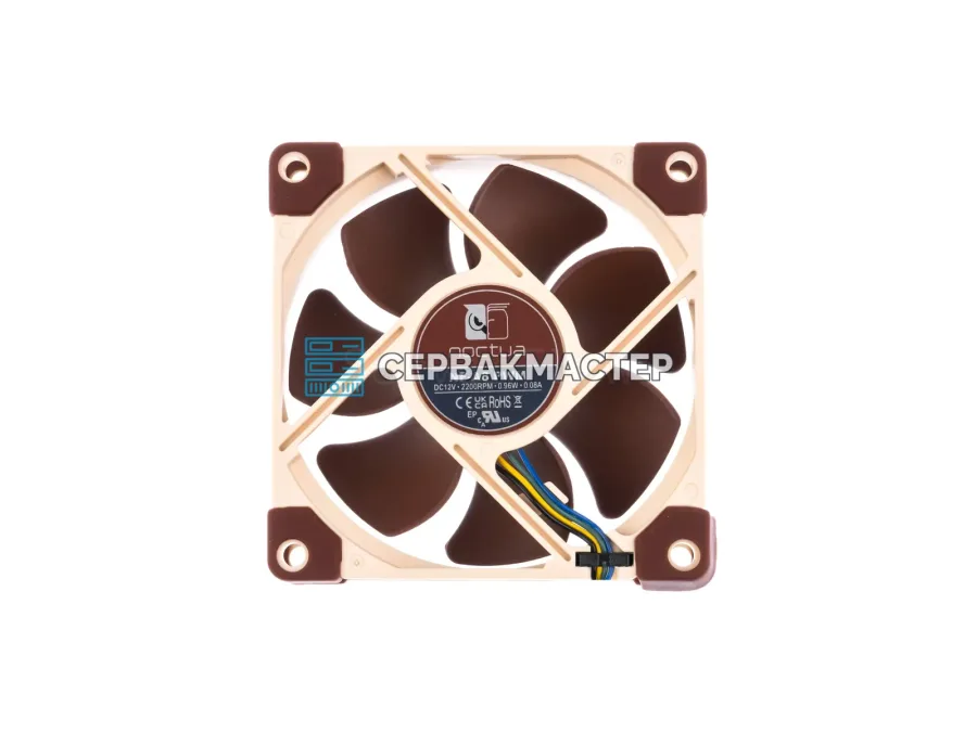 Вентилятор Noctua NF-A8 PWM 80 мм для корпуса, 4-pin, SSO2