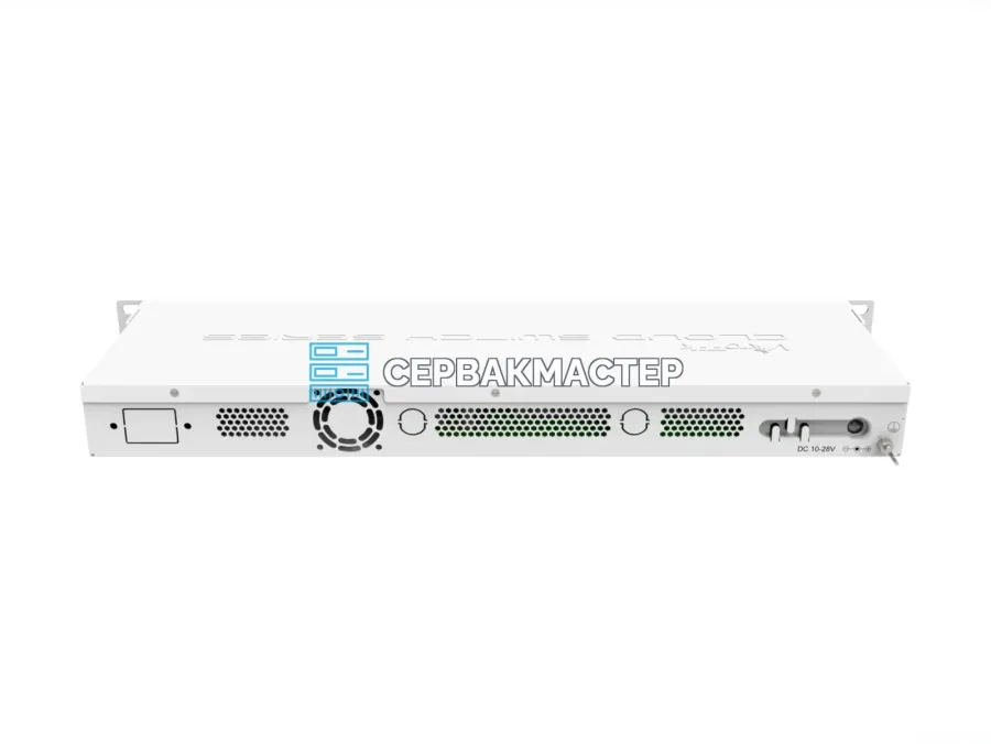 Управляемый L3-коммутатор MikroTik CRS326-24G-2S+RM: 24 порта 1 Гбит/с и 2 порта SFP+ 10 Гбит/с