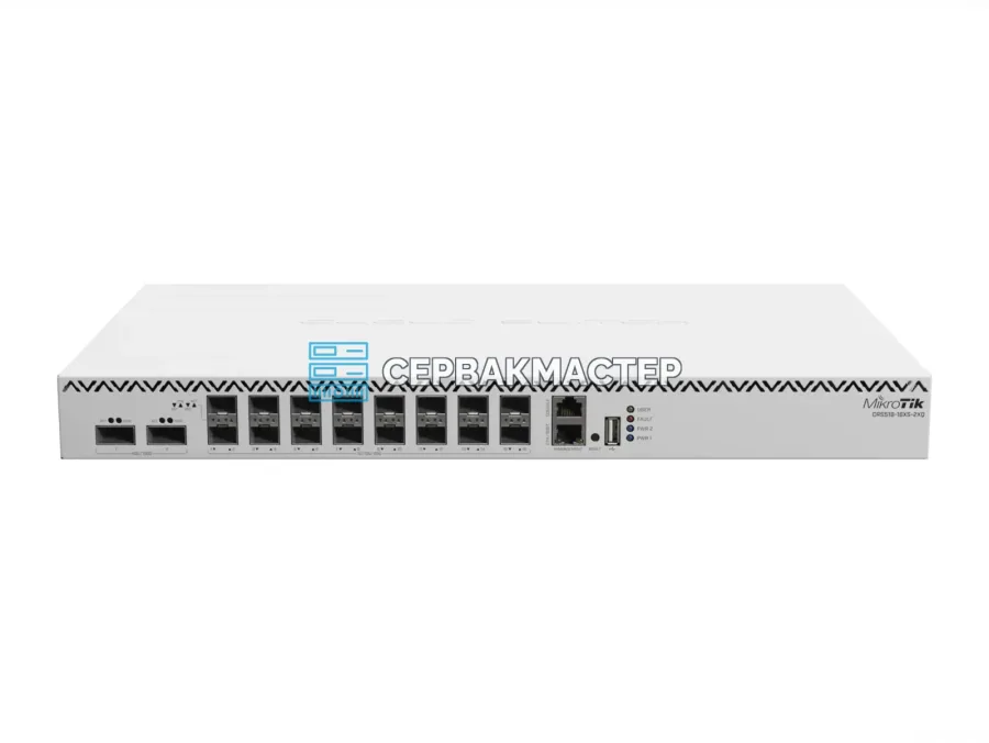 Коммутатор MikroTik CRS518-16XS-2XQ-RM: 16 портов SFP28 25 Гбит/с и 2 порта QSFP28 100 Гбит/с