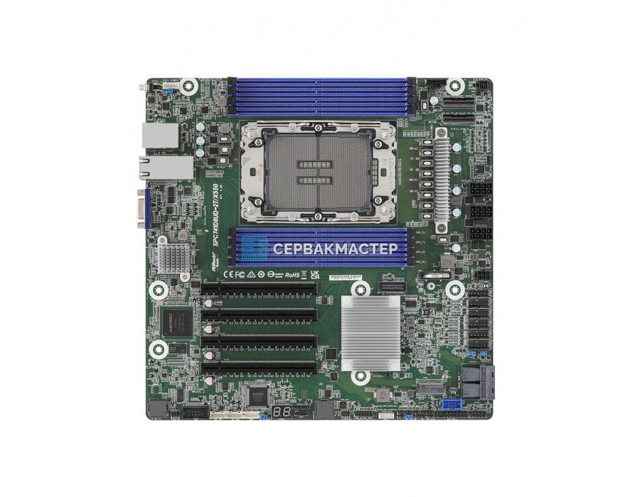 Серверная материнская плата Supermicro X10SRL-F ATX, LGA2011-3, 8 DIMM [MBD-X10SRL-F] — купить в СервакМастер