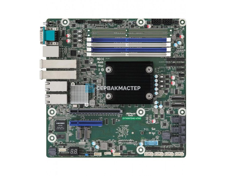 Серверная материнская плата Gigabyte MZ01-CE0 Rev 3.x на SP3 (ATX, 8 DIMM) — купить в СервакМастер