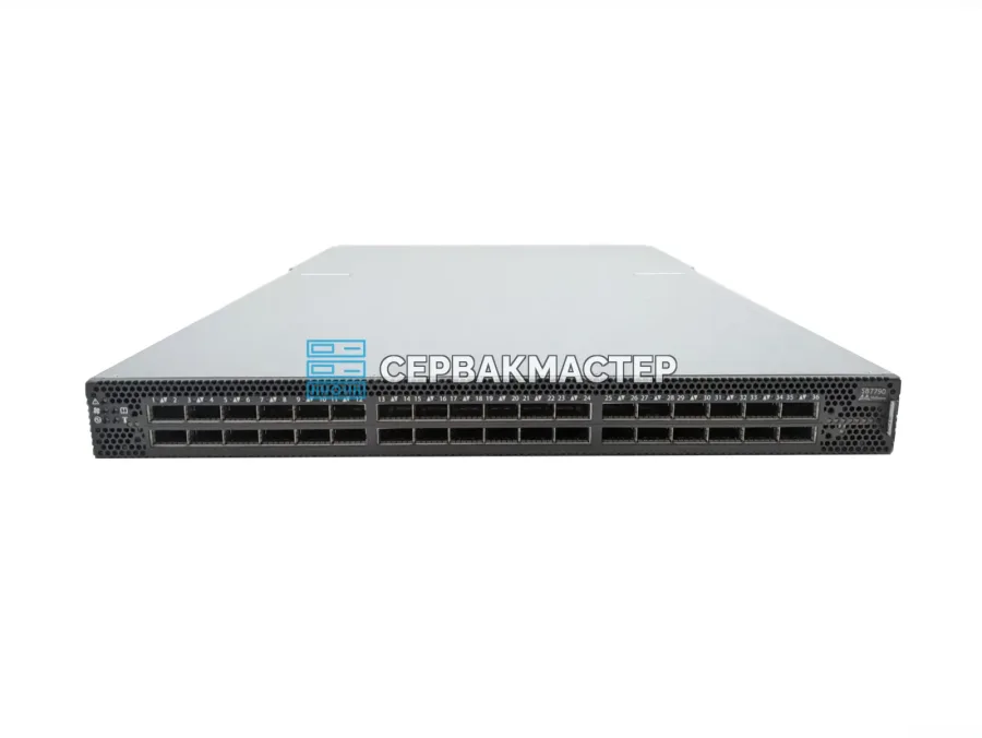 Коммутатор Mellanox SB7790 MSB7790-ES2F: 36 портов QSFP28 InfiniBand EDR 100 Гбит/с