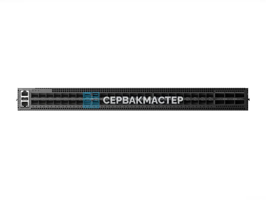Коммутатор Dell PowerSwitch S4348F-ON PS/IO Airflow: 48x SFP+ 10 Гбит/с и 6x QSFP28 100 Гбит/с