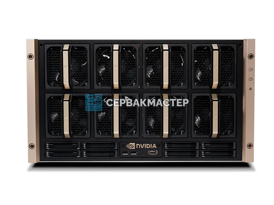 Сервер NVIDIA DGX A100: 8× A100 SXM 80GB, 2× EPYC 7742, RAM 1TB