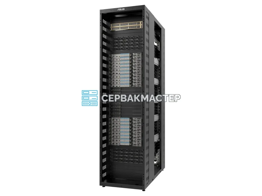 ASUS NVIDIA GB300 NVL72 XA GB721-E2: стойка с 72 GPU Blackwell Ultra и 36 CPU Grace