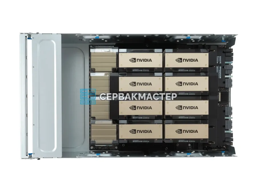 Сервер ASUS ESC N8-E11V с 8× NVIDIA H200 SXM 141GB (HGX, 7U)