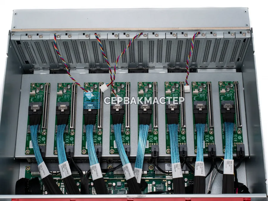 GPU-шасси ALEO 8x GPU 4x 1600W с комплектом кабелей 8PIN