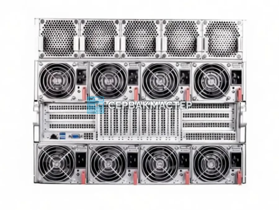 Сервер Supermicro AS-8125GS-TNHR с 8× NVIDIA H100 SXM 80GB (HGX, 8U)