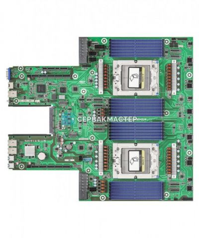 Материнская плата ASRock Rack GENOA2D24TM3-2L+ (2x SP5, 24 DIMM DDR5, Proprietary T-shape) — купить в СервакМастер