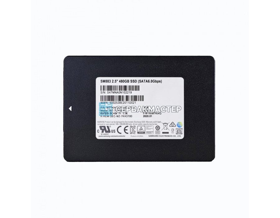 SSD-накопитель Samsung PM1653a 4TB SAS 24Gb/s [MZILG3T8HFLT-01AW7]